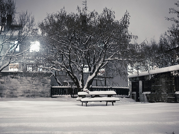 Scenes from snowy Vesturbær II