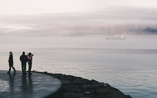 March 30 Reykjavík as a Smoky Bay